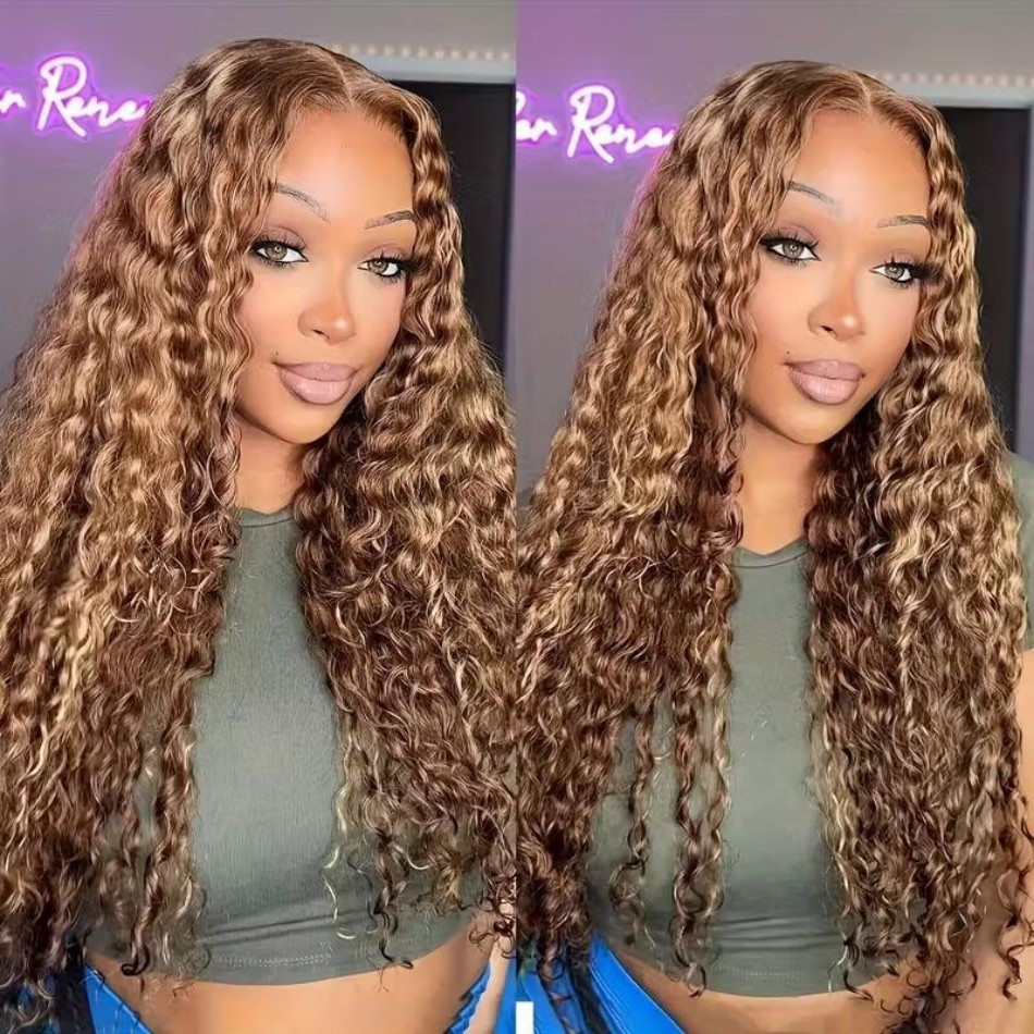 427 Highlight Ombre Wig Human  - Lace Front Wig review and price