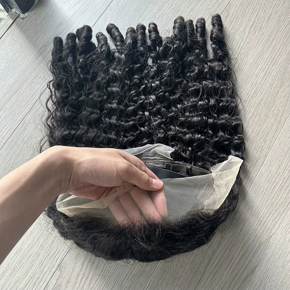 Burmese Curly Wigs Human Hair  - Lace Front Wig review and price