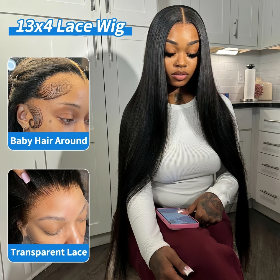 30 Inch Straight Human Hair Wi - Lace Front Wig review and price