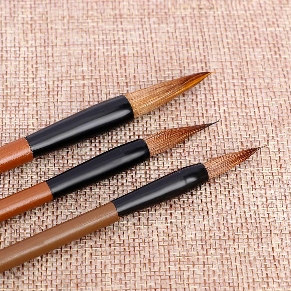 6pcs/Set Painting Brush Bamboo - Bamboo Hair Brush review and price