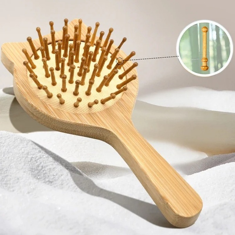1Pc New Hair Care Wood Comb Pa - Bamboo Hair Brush review and price