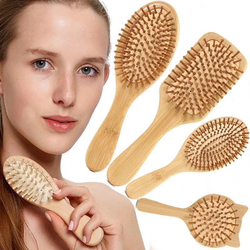 1Pc New Hair Care Wood Comb Pa - Bamboo Hair Brush review and price