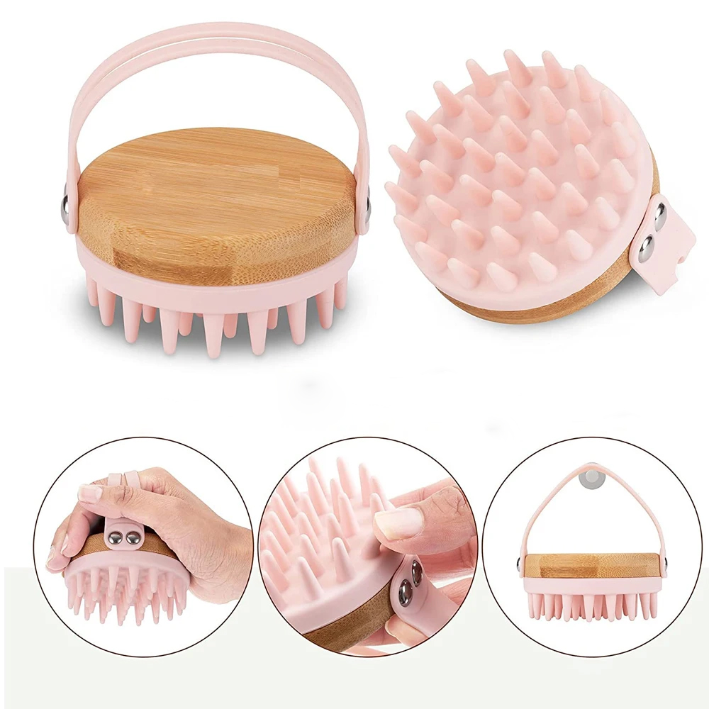 New Scalp Massager Shampoo Bru - Bamboo Hair Brush review and price