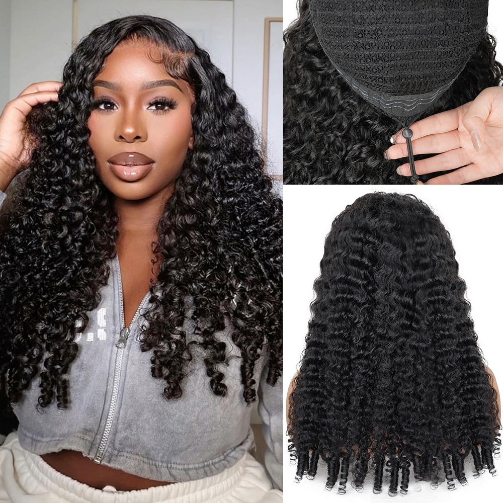 Natural Colored Burmese Curly  - Lace Front Wig review and price