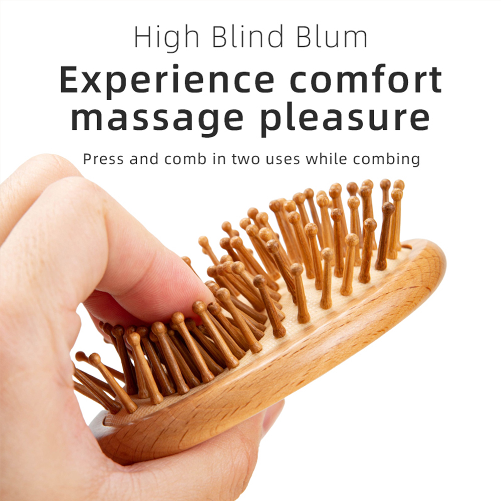 1pcs/2pcs Wood Comb Profession - Bamboo Hair Brush review and price