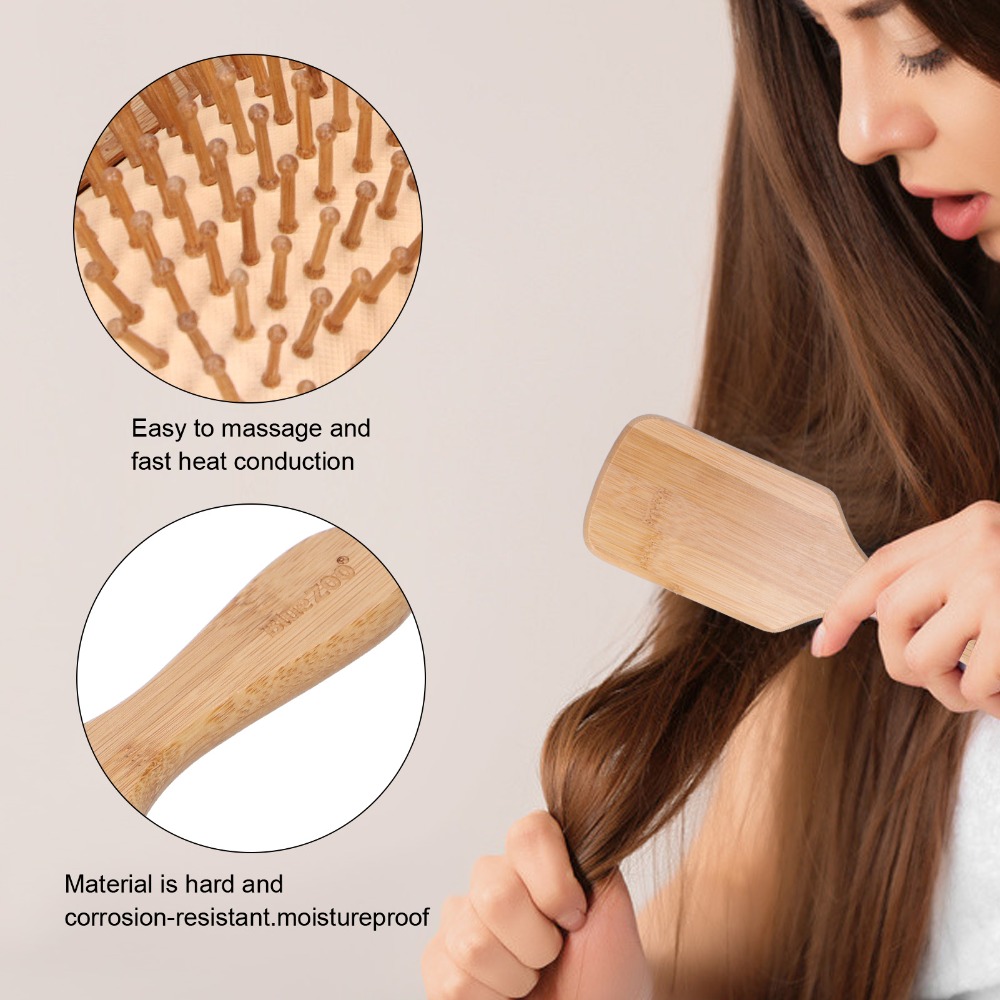 Gentle Bamboo Hairbrush Bamboo - Bamboo Hair Brush review and price