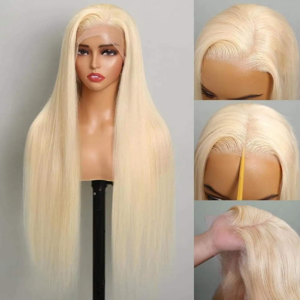 613 Blonde Human Hair Wig HD L - Lace Front Wig review and price