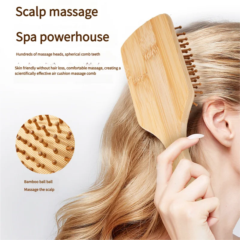 Bamboo Hair Brush Women Stylin - Bamboo Hair Brush review and price