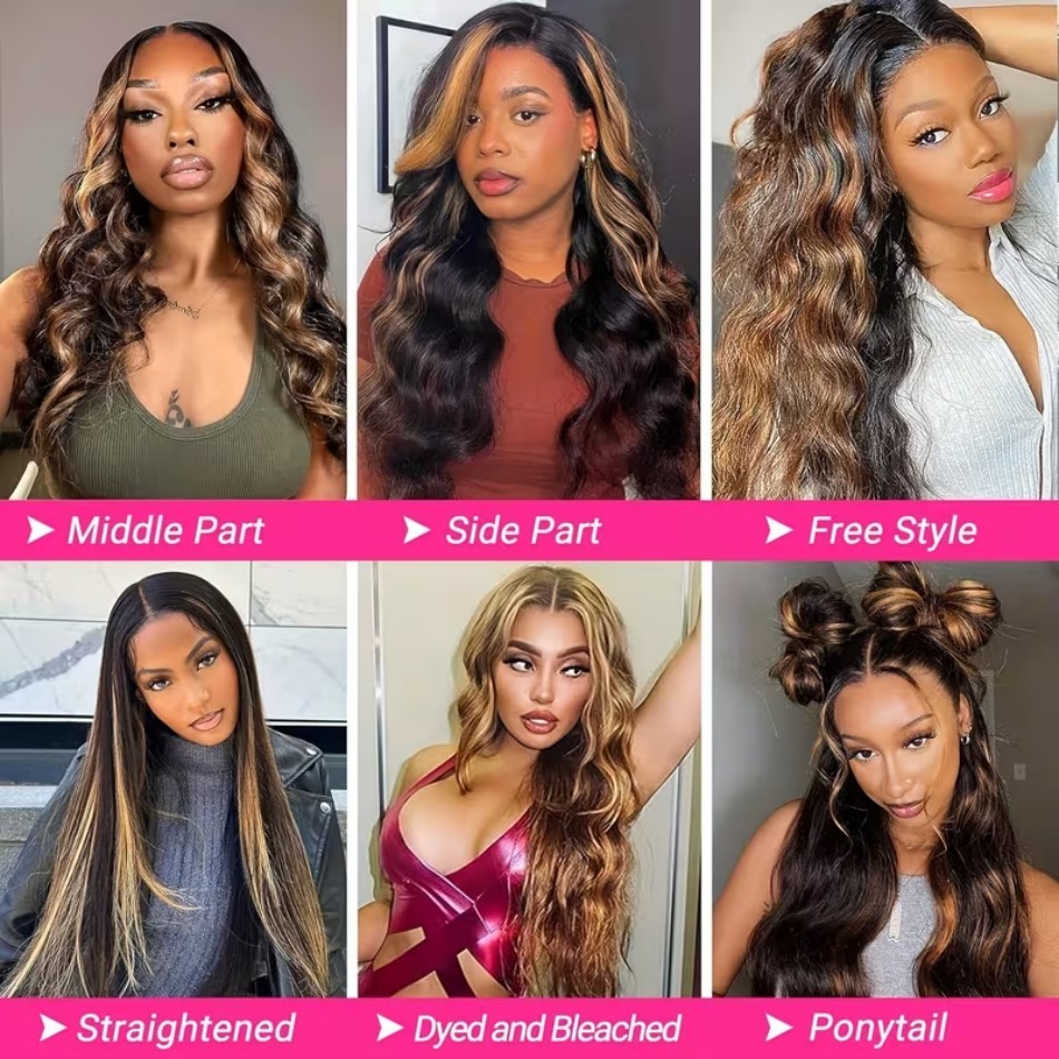 Body Wave Lace Front Wig Highl - Lace Front Wig review and price