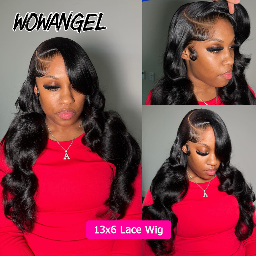 Wow Angel Body Wave Jet Black  - Lace Front Wig review and price