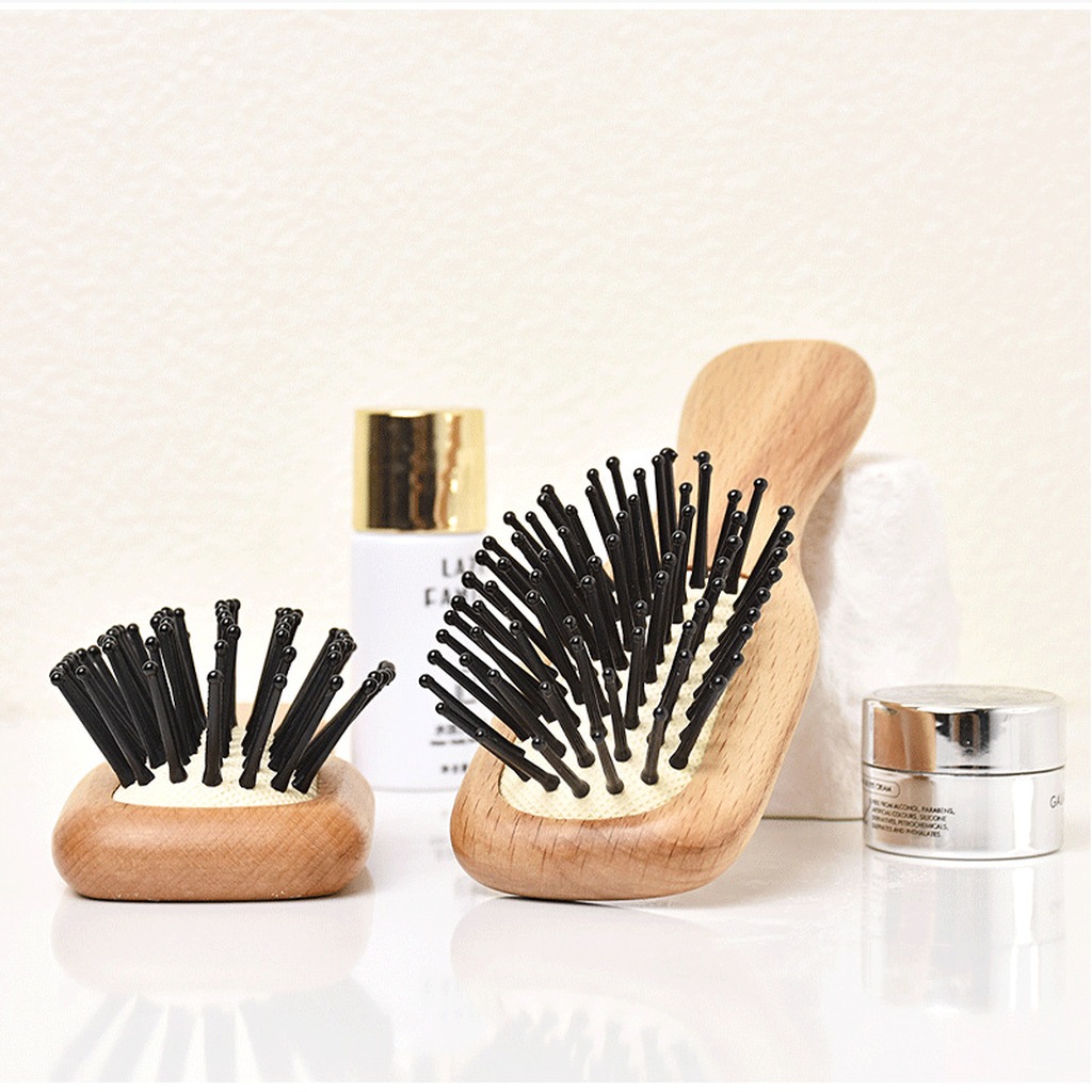 Bamboo And Wood Hair Brush, Po - Bamboo Hair Brush review and price