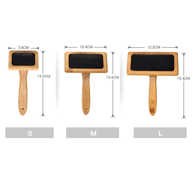 Pet Dog Brush Bamboo Comb Shed - Bamboo Hair Brush review and price