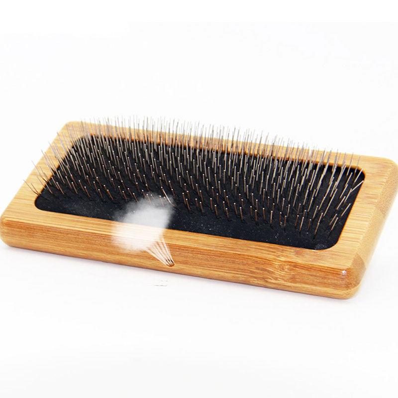 Pet Dog Brush Bamboo Comb Shed - Bamboo Hair Brush review and price
